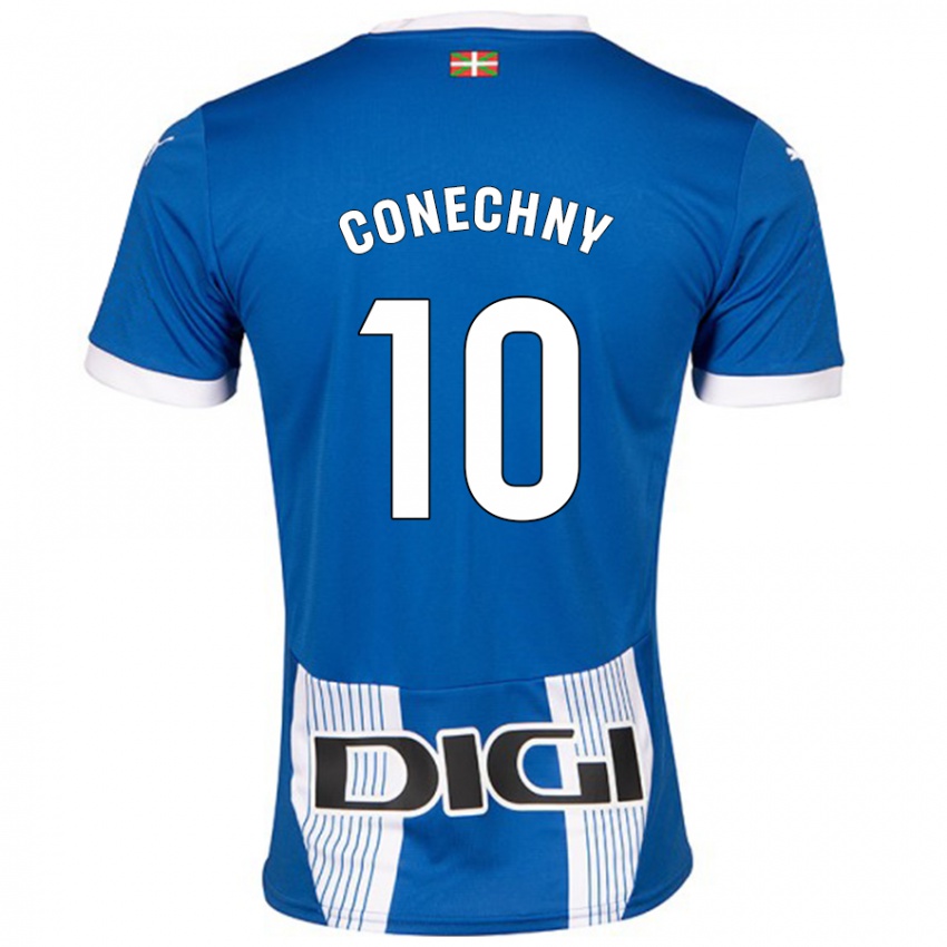 Bambino Maglia Tomás Conechny #10 Blu Kit Gara Home 2024/25 Maglietta