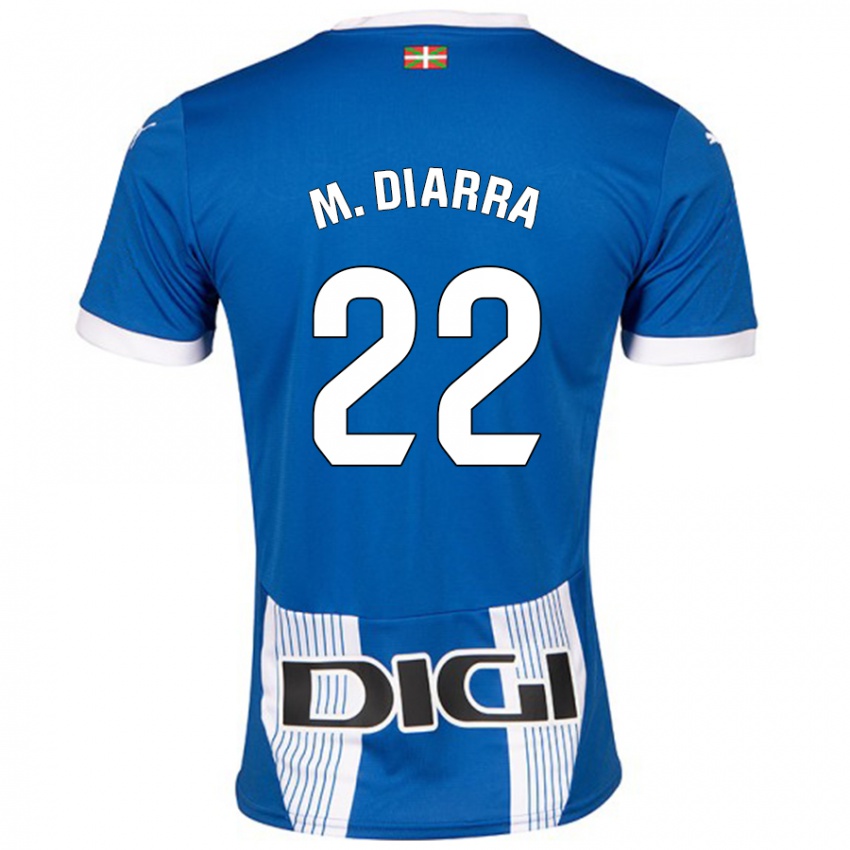 Bambino Maglia Moussa Diarra #22 Blu Kit Gara Home 2024/25 Maglietta