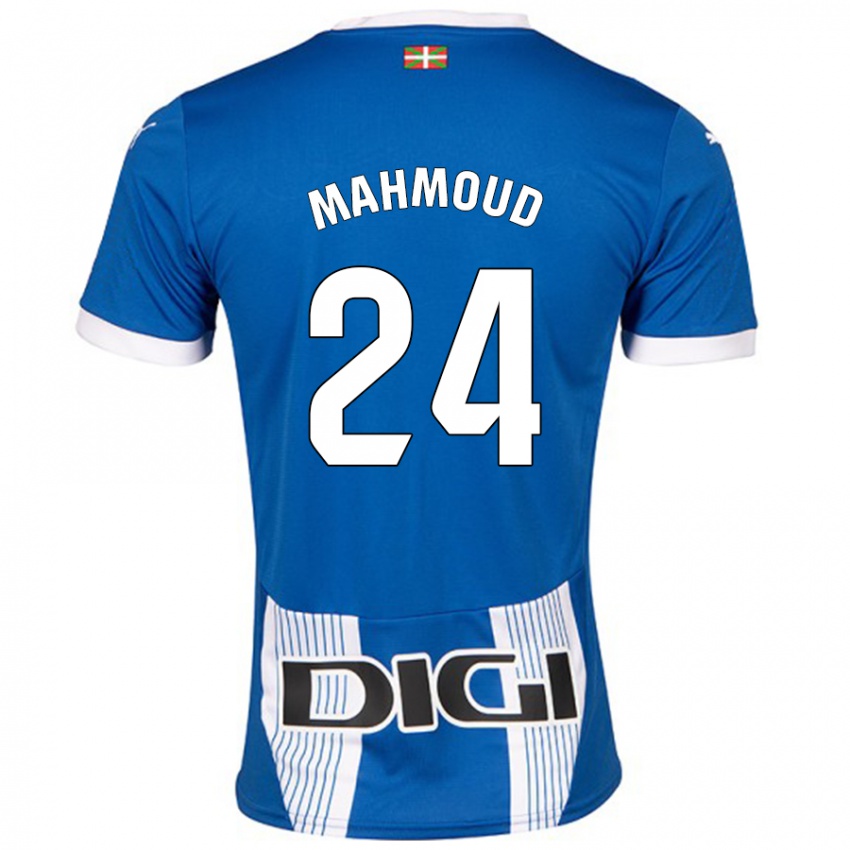 Bambino Maglia Abdallahi Mahmoud #24 Blu Kit Gara Home 2024/25 Maglietta