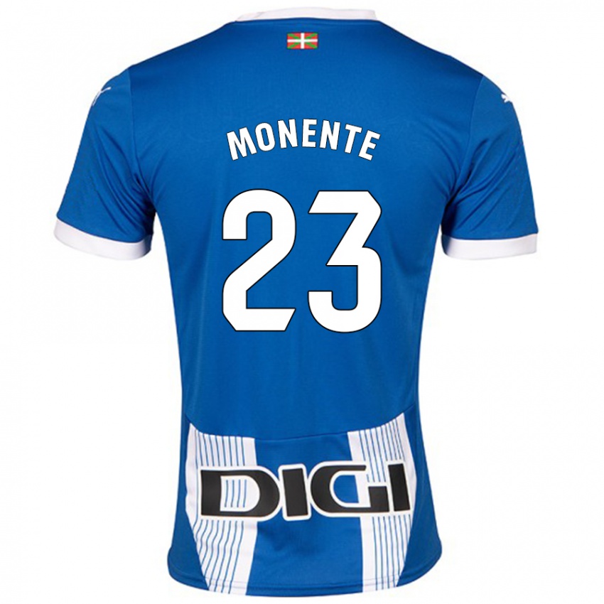 Bambino Maglia Leyre Monente #23 Blu Kit Gara Home 2024/25 Maglietta