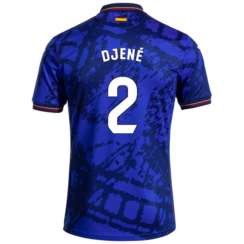 Bambino Maglia Djené #2 Blu Più Scuro Kit Gara Home 2024/25 Maglietta