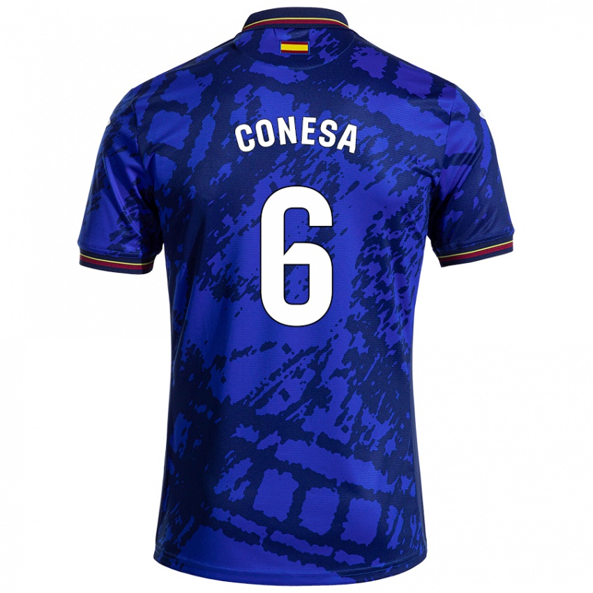 Bambino Maglia Nico Conesa #6 Blu Più Scuro Kit Gara Home 2024/25 Maglietta