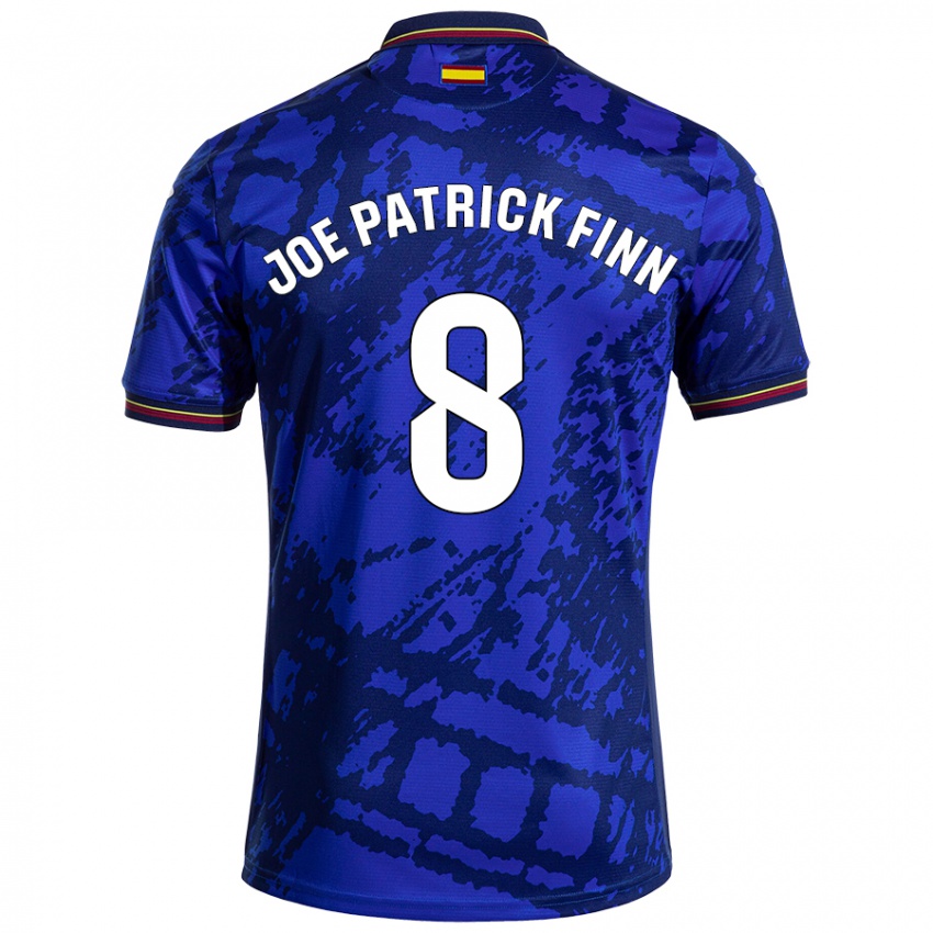 Bambino Maglia John Joe Patrick Finn #8 Blu Più Scuro Kit Gara Home 2024/25 Maglietta