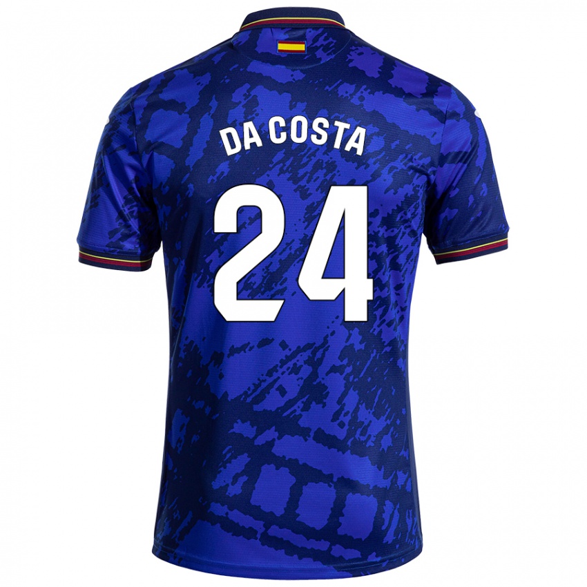 Bambino Maglia Coba Da Costa #24 Blu Più Scuro Kit Gara Home 2024/25 Maglietta