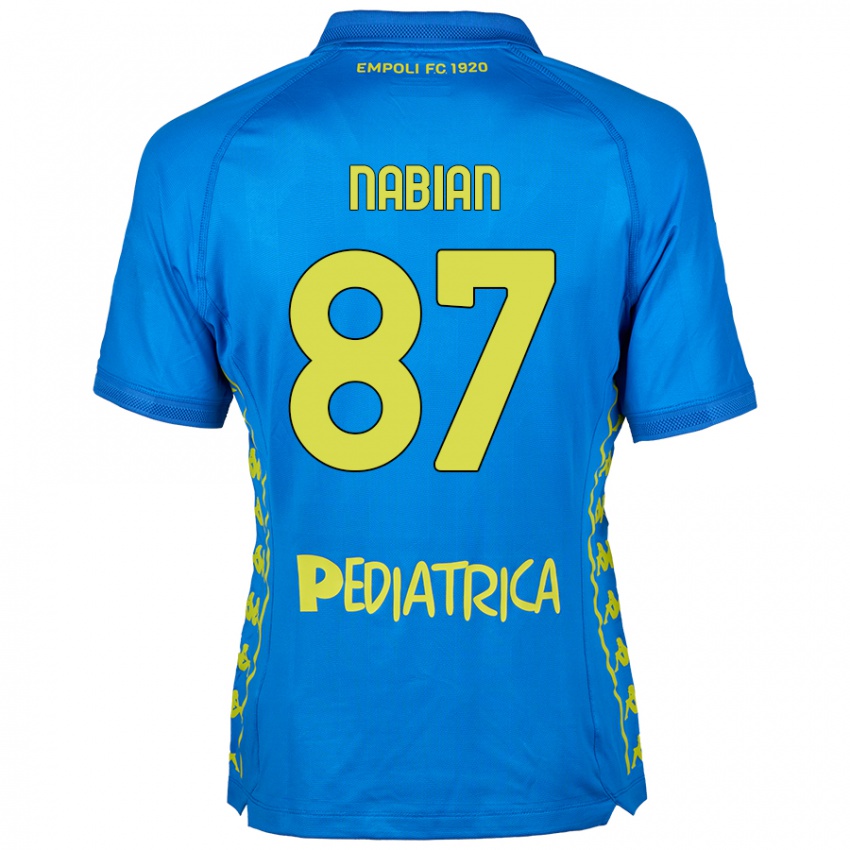 Bambino Maglia Herculano Nabian #87 Blu Kit Gara Home 2024/25 Maglietta