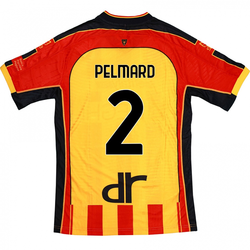 Bambino Maglia Andy Pelmard #2 Giallo Rosso Kit Gara Home 2024/25 Maglietta