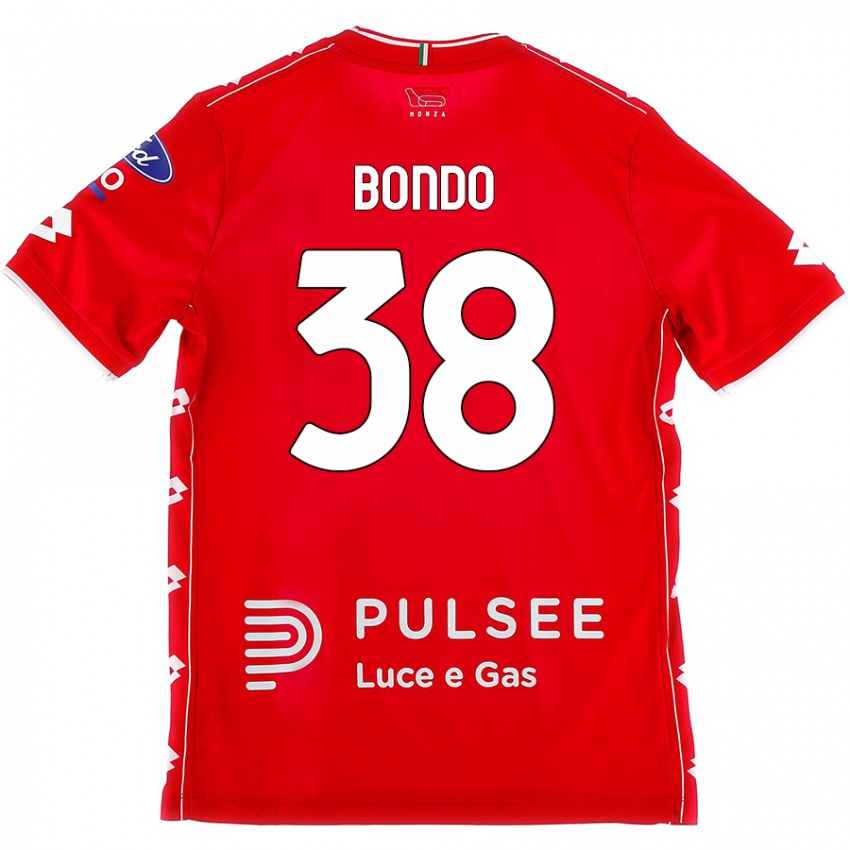 Bambino Maglia Warren Bondo #38 Rosso Bianco Kit Gara Home 2024/25 Maglietta