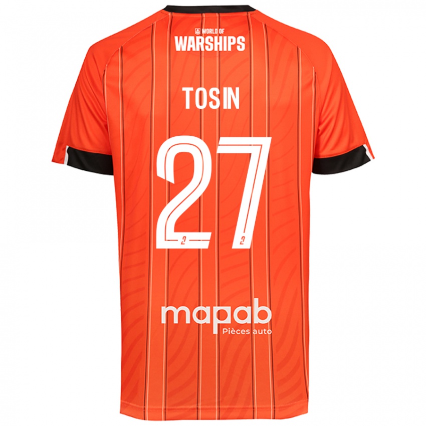 Bambino Maglia Aiyegun Tosin #27 Arancione Kit Gara Home 2024/25 Maglietta