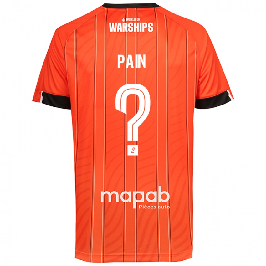 Bambino Maglia Ilan Pain #0 Arancione Kit Gara Home 2024/25 Maglietta