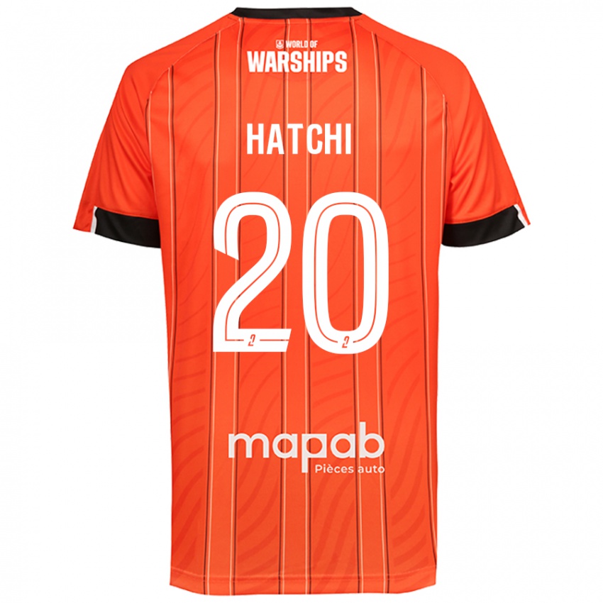 Bambino Maglia Jérémy Hatchi #20 Arancione Kit Gara Home 2024/25 Maglietta