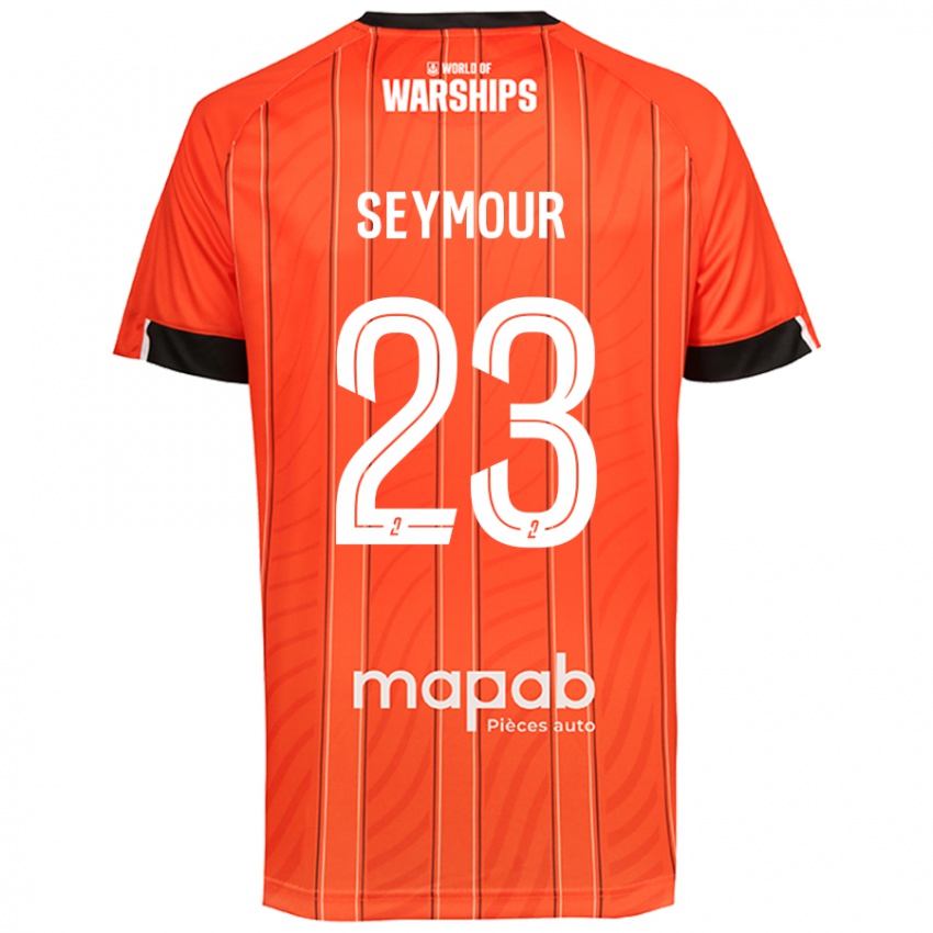 Bambino Maglia Brice Seymour #23 Arancione Kit Gara Home 2024/25 Maglietta