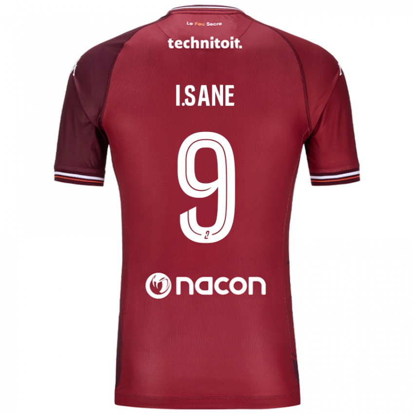 Bambino Maglia Ibou Sané #9 Rosso Granata Kit Gara Home 2024/25 Maglietta