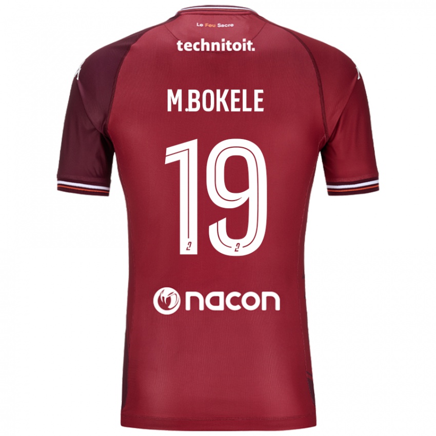 Bambino Maglia Morgan Bokele #19 Rosso Granata Kit Gara Home 2024/25 Maglietta