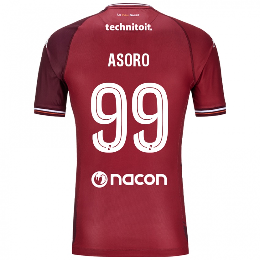 Bambino Maglia Joel Asoro #99 Rosso Granata Kit Gara Home 2024/25 Maglietta