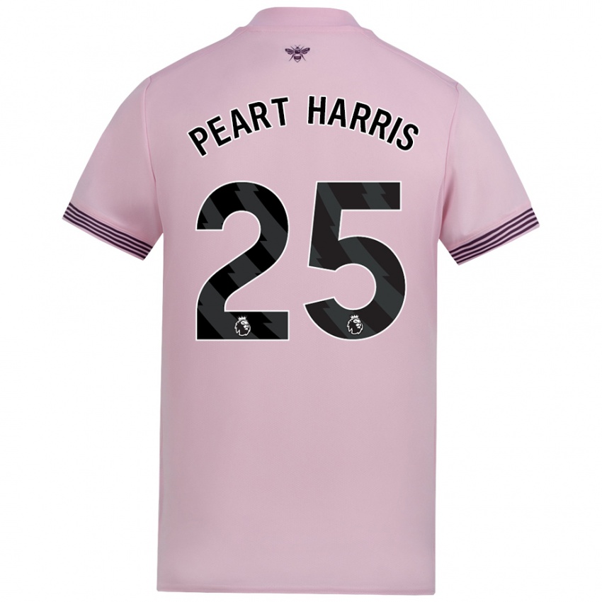 Bambino Maglia Myles Peart-Harris #25 Rosa Kit Gara Away 2024/25 Maglietta