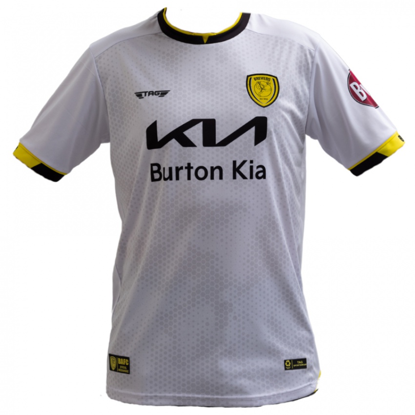 Bambino Maglia Cameron Gilbert #28 Bianco Kit Gara Away 2024/25 Maglietta