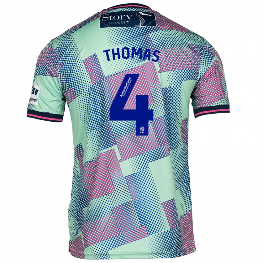 Bambino Maglia Terell Thomas #4 Verde Kit Gara Away 2024/25 Maglietta