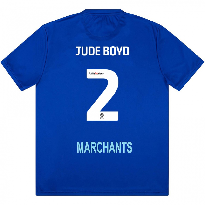 Bambino Maglia Arkell Jude-Boyd #2 Verde Kit Gara Away 2024/25 Maglietta