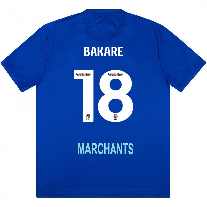 Bambino Maglia Ibrahim Bakare #18 Verde Kit Gara Away 2024/25 Maglietta