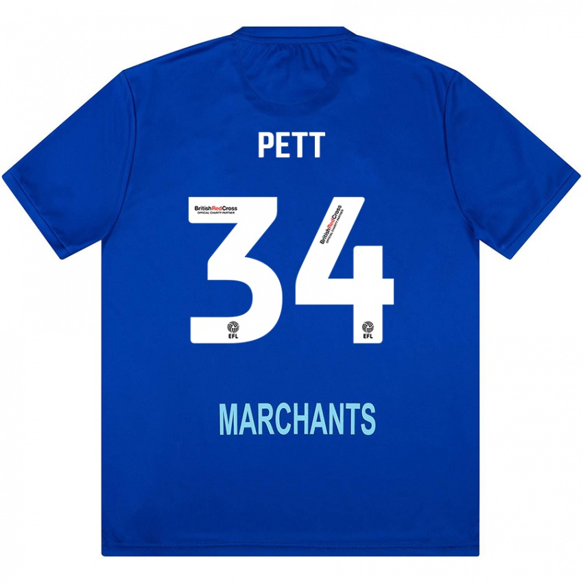 Bambino Maglia Tom Pett #34 Verde Kit Gara Away 2024/25 Maglietta