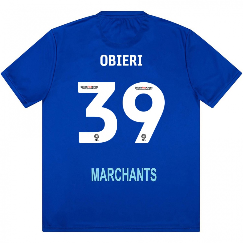 Bambino Maglia Sopuruchukwu Obieri #39 Verde Kit Gara Away 2024/25 Maglietta