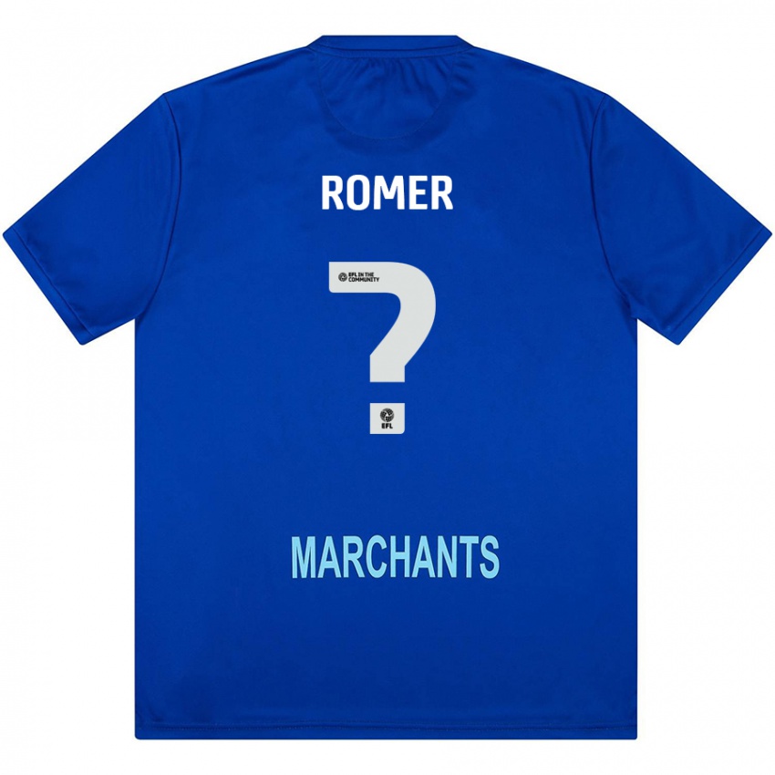 Bambino Maglia David Romer #0 Verde Kit Gara Away 2024/25 Maglietta