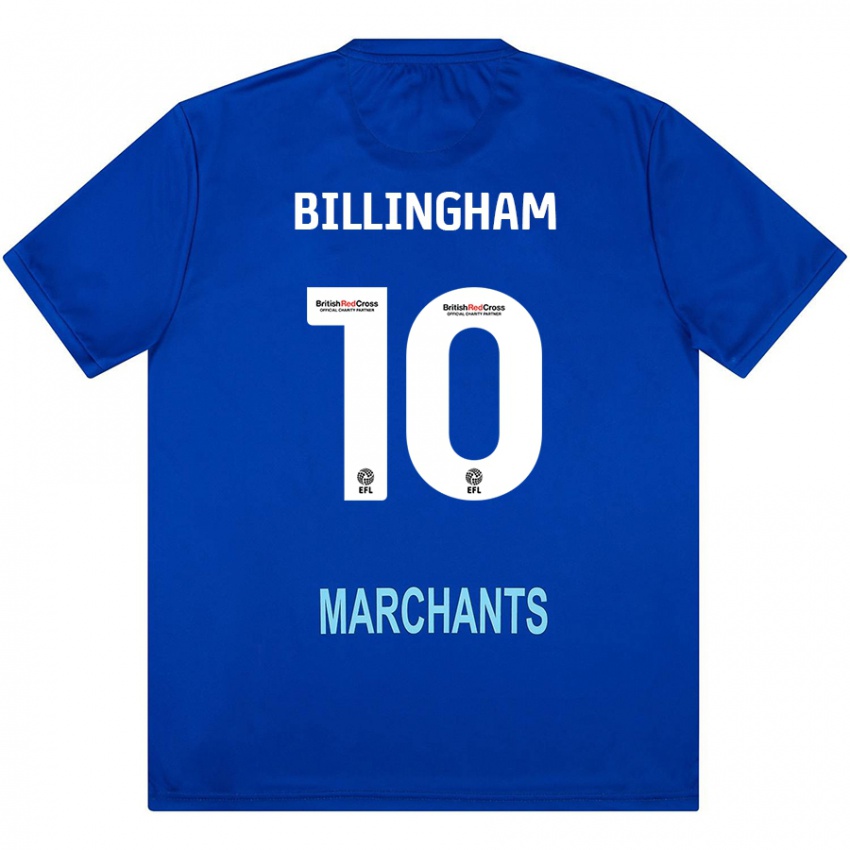 Bambino Maglia Lily Billingham #10 Verde Kit Gara Away 2024/25 Maglietta