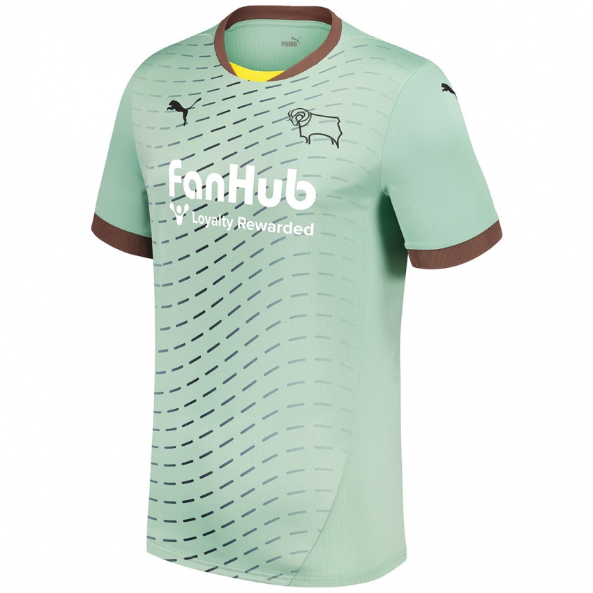 Bambino Maglia Harvey Rees #0 Verde Pallido Kit Gara Away 2024/25 Maglietta