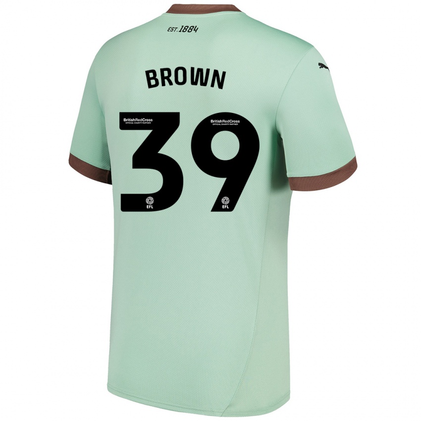 Bambino Maglia Dajaune Brown #39 Verde Pallido Kit Gara Away 2024/25 Maglietta