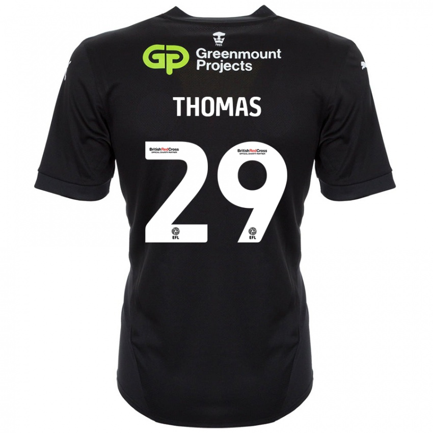 Bambino Maglia Silko Thomas #29 Nero Kit Gara Away 2024/25 Maglietta