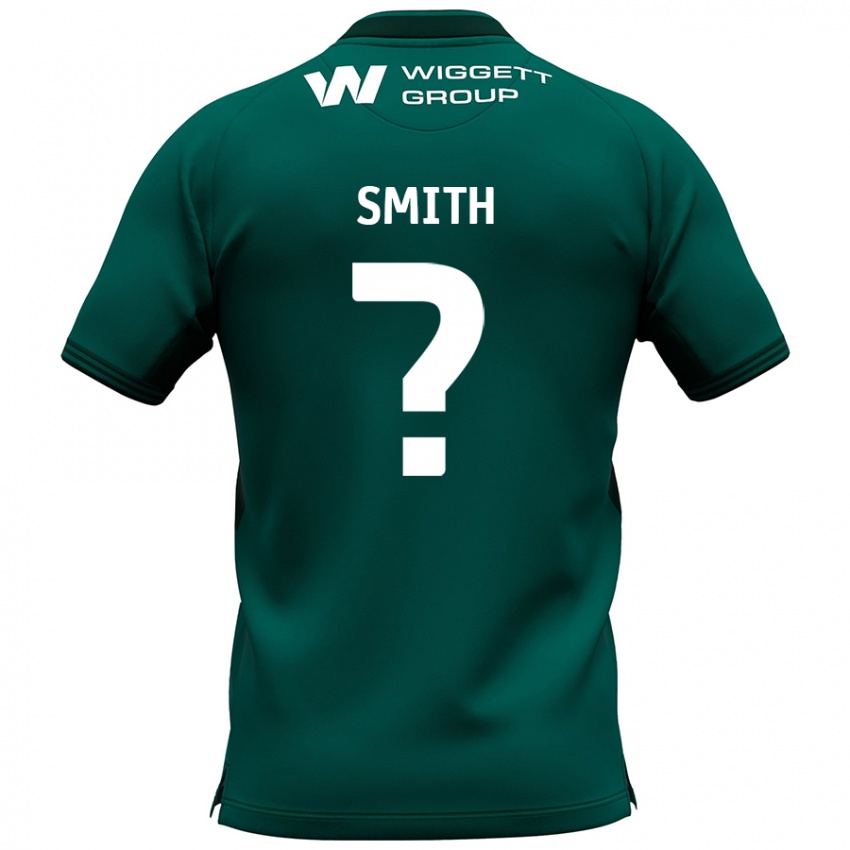 Bambino Maglia Kyle Smith #0 Verde Kit Gara Away 2024/25 Maglietta