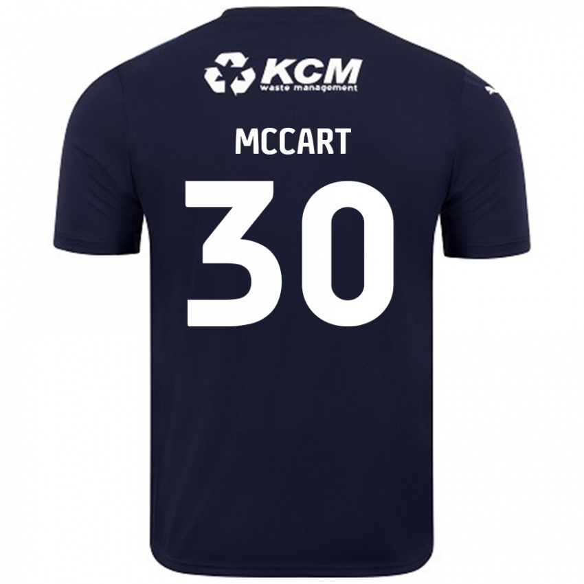 Bambino Maglia Jamie Mccart #30 Blu Navy Kit Gara Away 2024/25 Maglietta