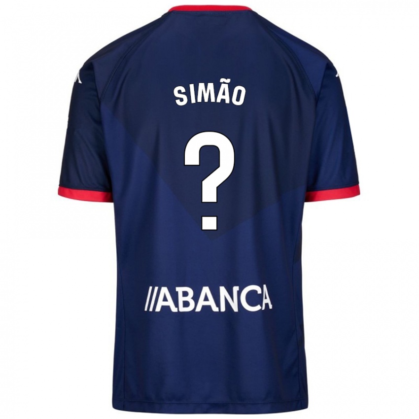 Bambino Maglia Iano Simão #2 Blu Navy Kit Gara Away 2024/25 Maglietta