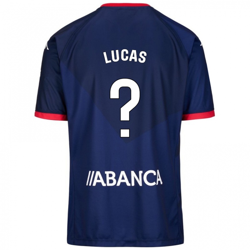 Bambino Maglia Lucas Pérez #7 Blu Navy Kit Gara Away 2024/25 Maglietta