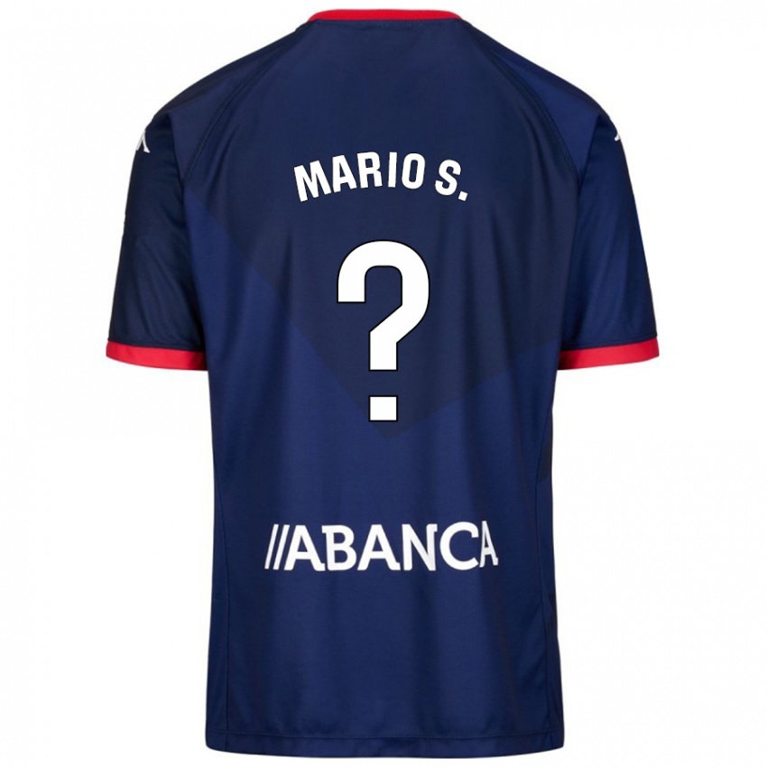 Bambino Maglia Mario Soriano #21 Blu Navy Kit Gara Away 2024/25 Maglietta