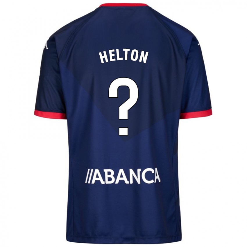 Bambino Maglia Helton Leite #25 Blu Navy Kit Gara Away 2024/25 Maglietta