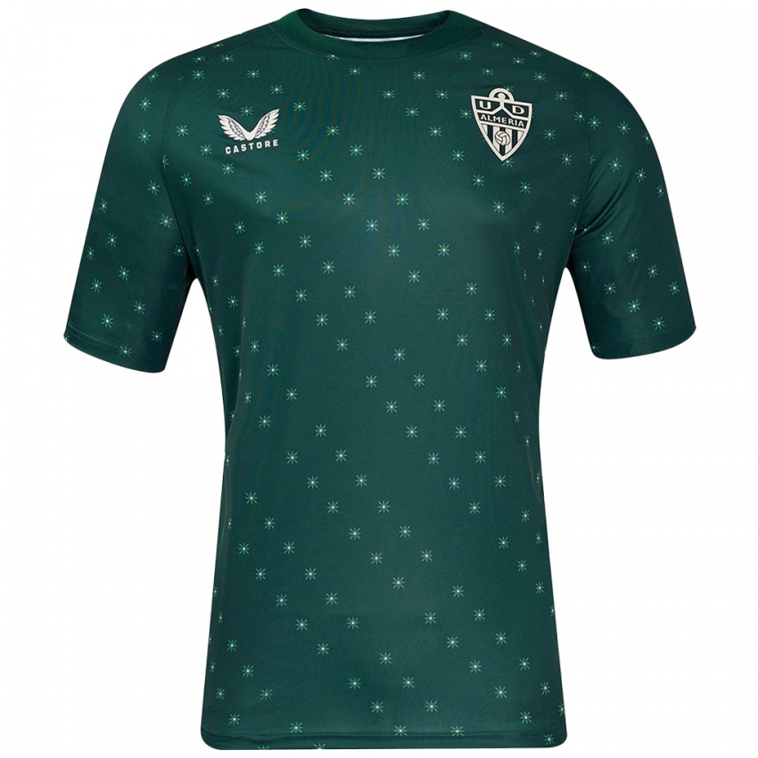 Bambino Maglia Edu Pla #0 Verde Scuro Kit Gara Away 2024/25 Maglietta