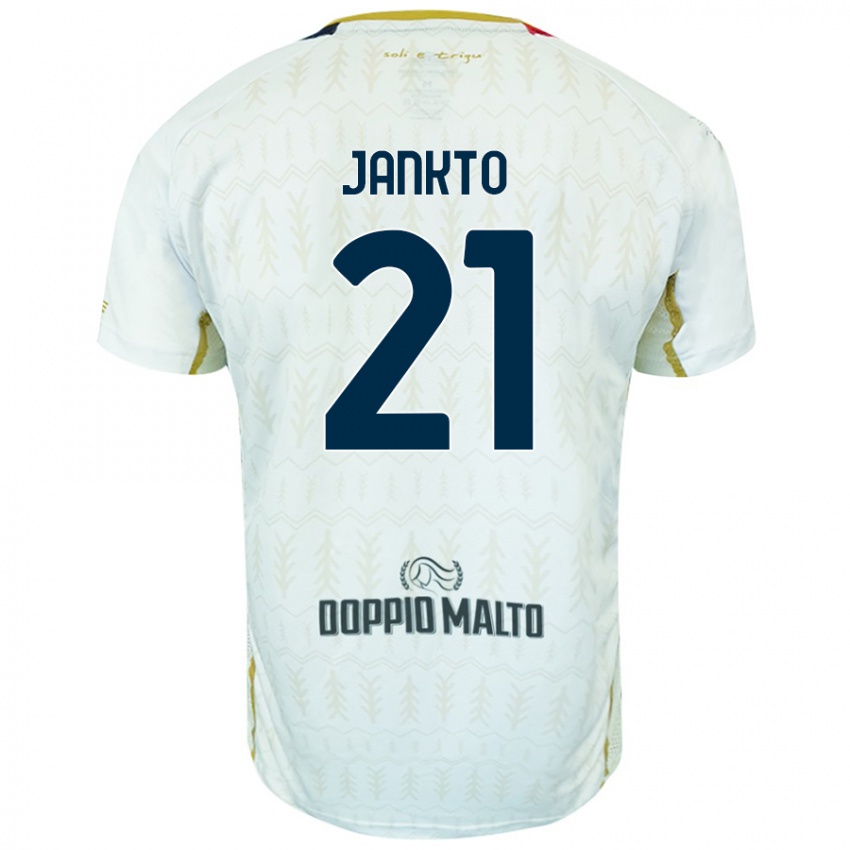 Bambino Maglia Jakub Jankto #21 Bianco Kit Gara Away 2024/25 Maglietta