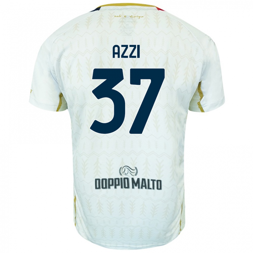 Bambino Maglia Paulo Azzi #37 Bianco Kit Gara Away 2024/25 Maglietta