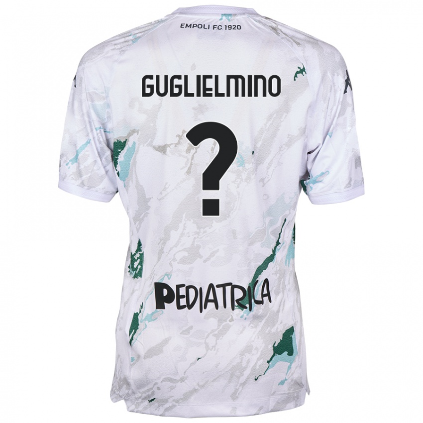 Bambino Maglia Federico Guglielmino #0 Grigio Kit Gara Away 2024/25 Maglietta