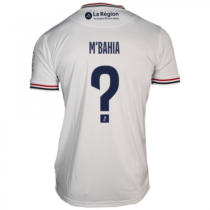 Bambino Maglia Ivan M'bahia #0 Bianco Kit Gara Away 2024/25 Maglietta