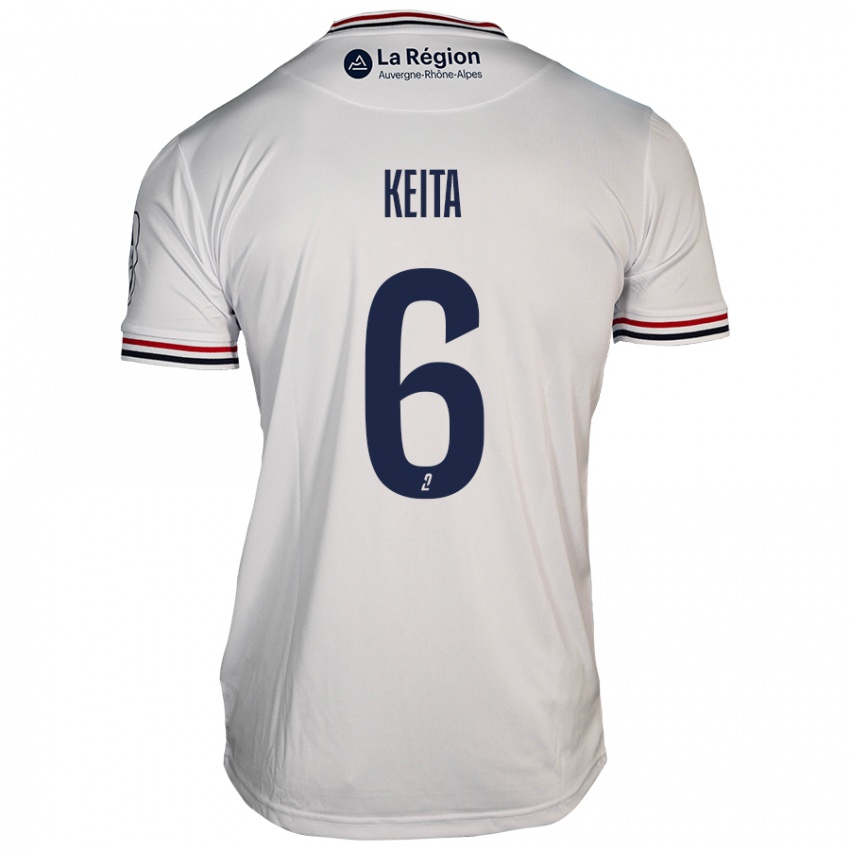 Bambino Maglia Habib Keïta #6 Bianco Kit Gara Away 2024/25 Maglietta