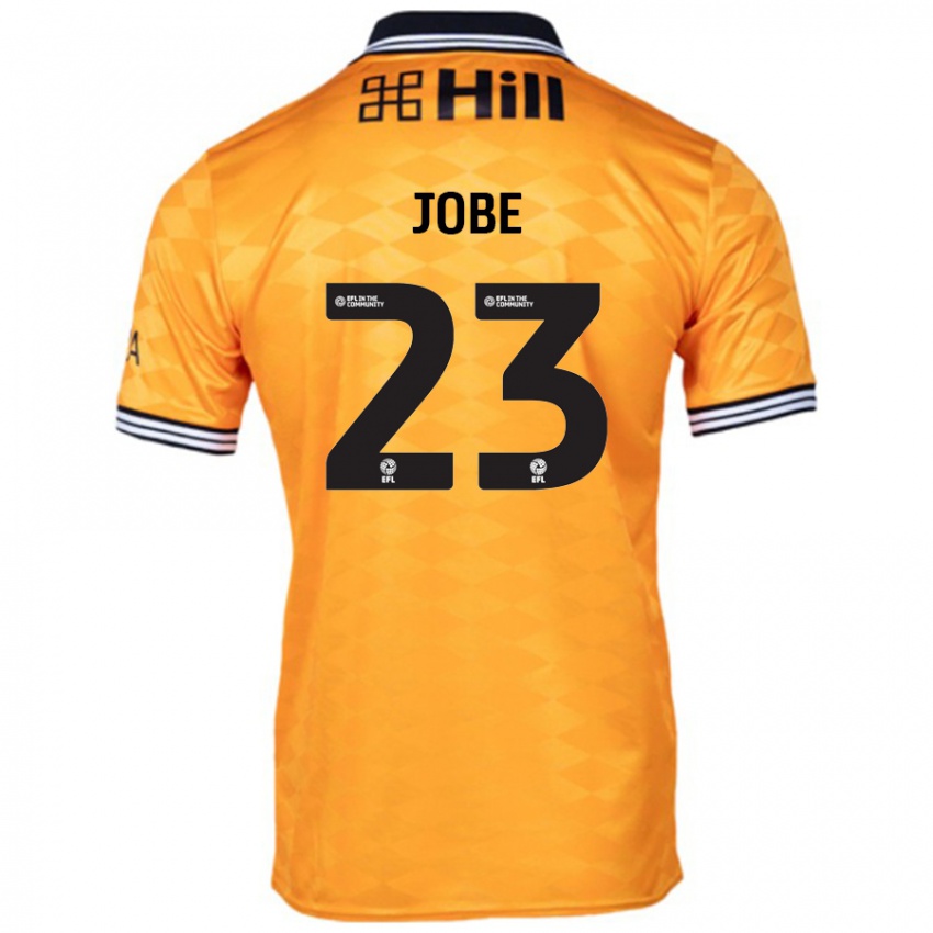 Uomo Maglia Mamadou Jobe #23 Arancione Kit Gara Home 2024/25 Maglietta