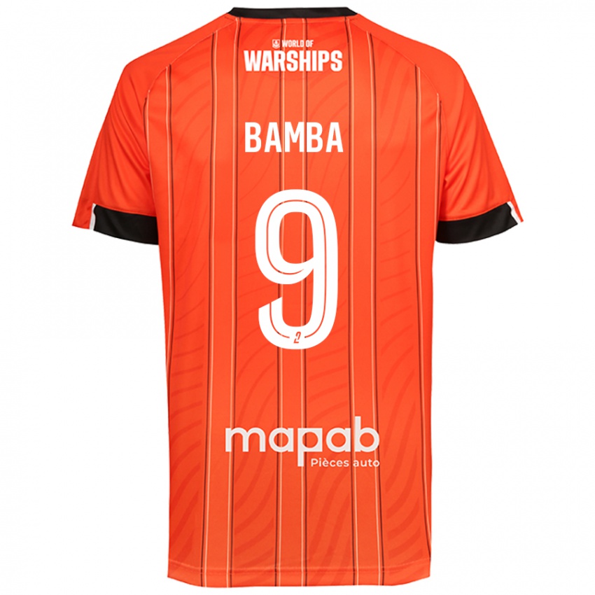 Uomo Maglia Mohamed Bamba #9 Arancione Kit Gara Home 2024/25 Maglietta