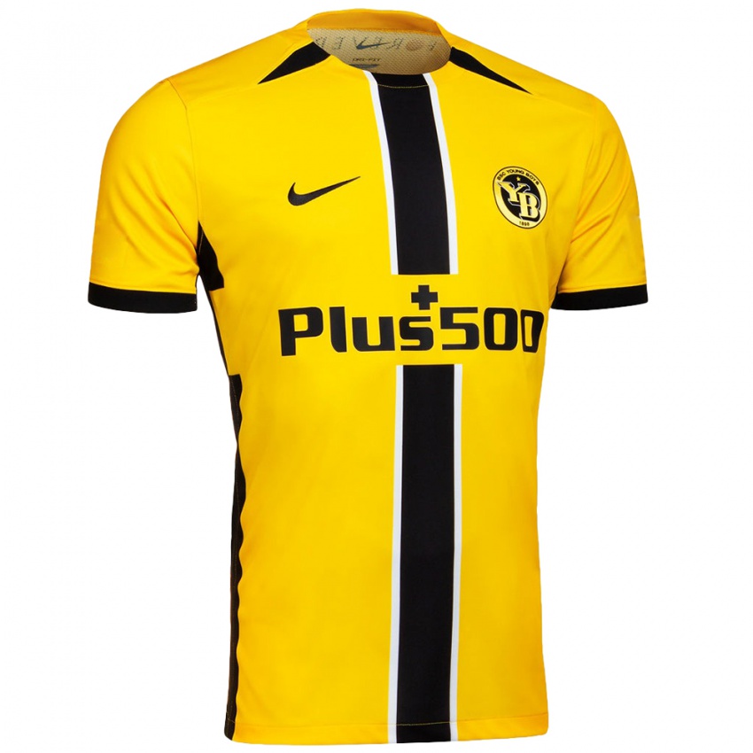 Uomo Maglia Athena Kühn #12 Giallo Nero Kit Gara Home 2024/25 Maglietta