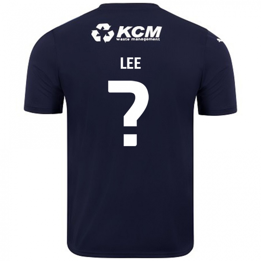 Uomo Maglia Cohen Lee #0 Blu Navy Kit Gara Away 2024/25 Maglietta