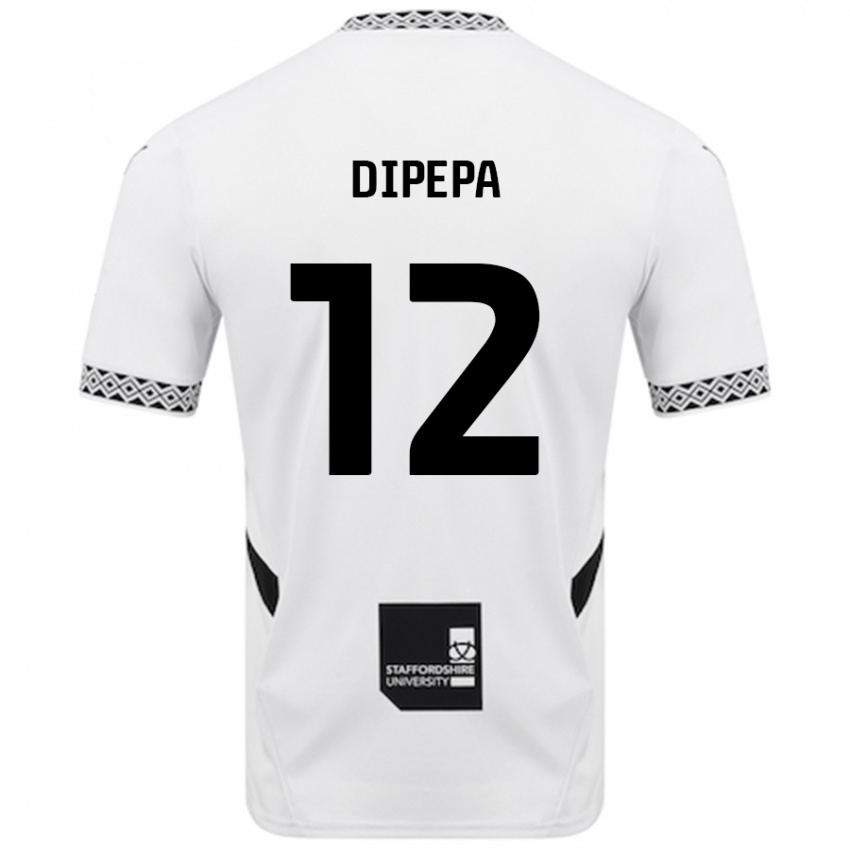 Donna Maglia Baylee Dipepa #12 Bianco Kit Gara Home 2024/25 Maglietta