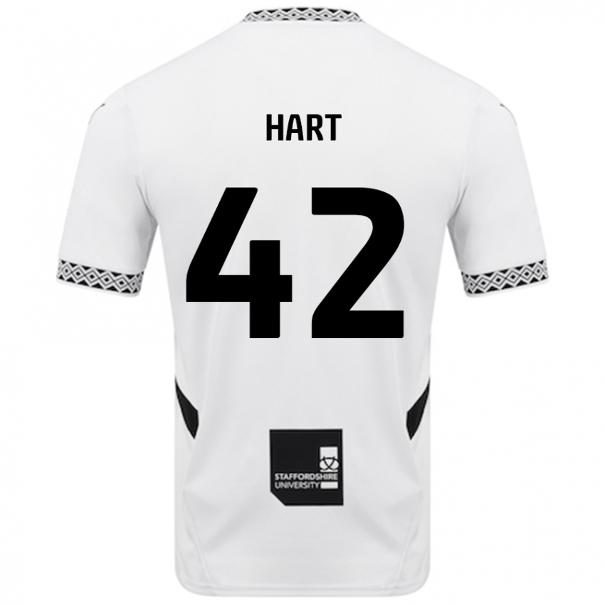 Donna Maglia Sam Hart #42 Bianco Kit Gara Home 2024/25 Maglietta