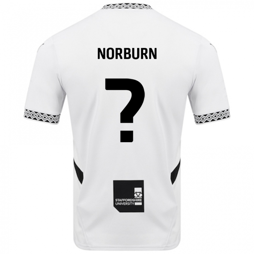 Donna Maglia Dylan Norburn #0 Bianco Kit Gara Home 2024/25 Maglietta