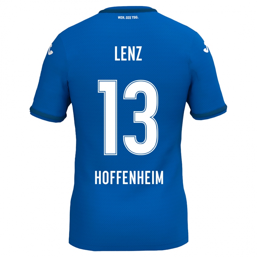 Uomo Maglia Christopher Lenz #13 Blu Reale Kit Gara Home 2024/25 Maglietta